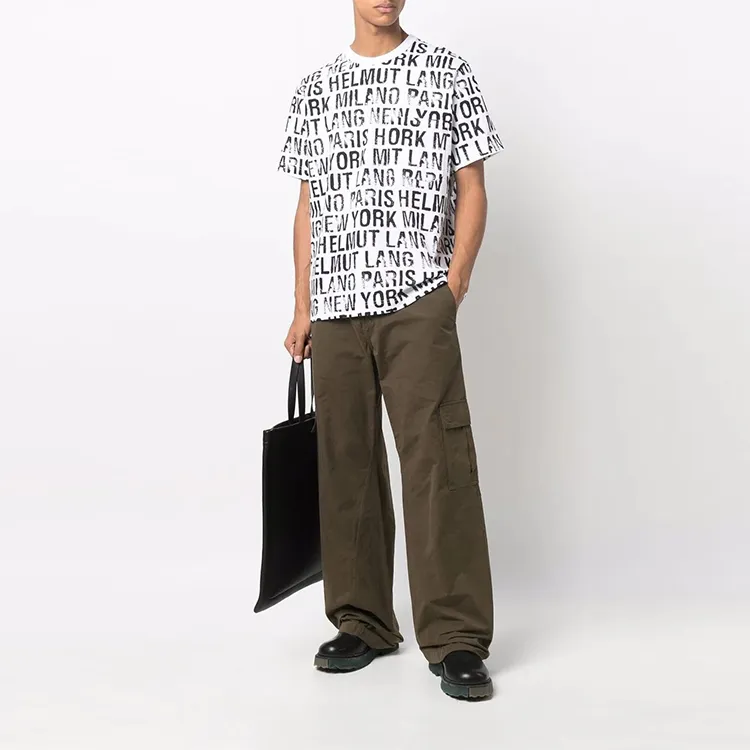 Helmut Lang T-Shirts Men White-1