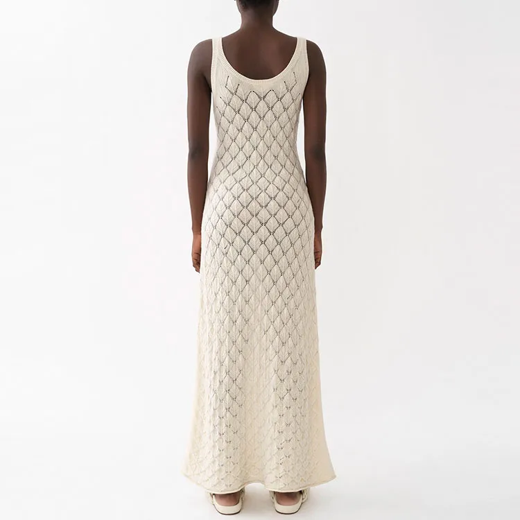 Chloé Sleeveless Dresses Women's White-4