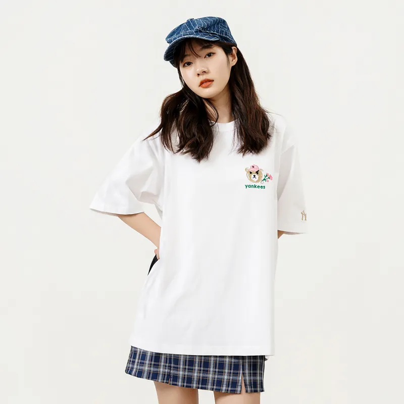 MLB Mega Bear T Shirts Unisex Ecru-4