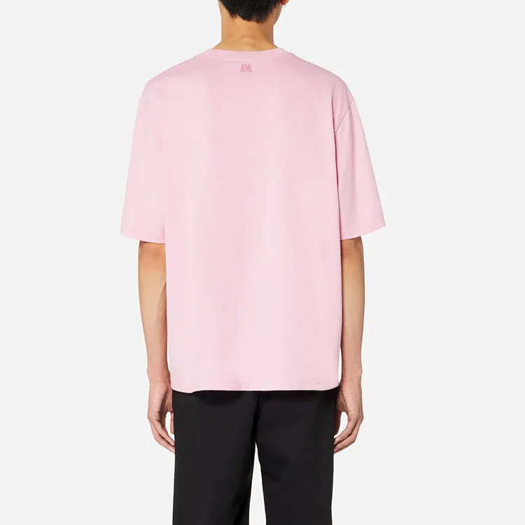 Ami Paris Ami De Coeur Tonal Boxy Fit T Shirt-3