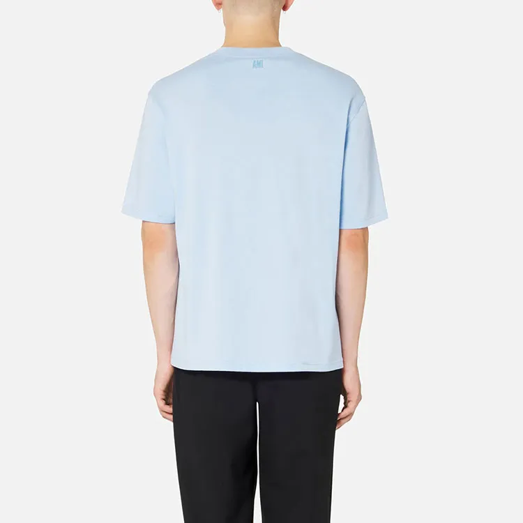 Ami Paris Ami De Coeur Tonal Boxy Fit T Shirt-2