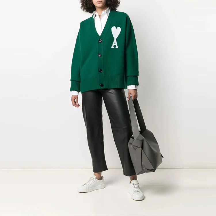 AMIPARIS Sweaters Unisex Green-3