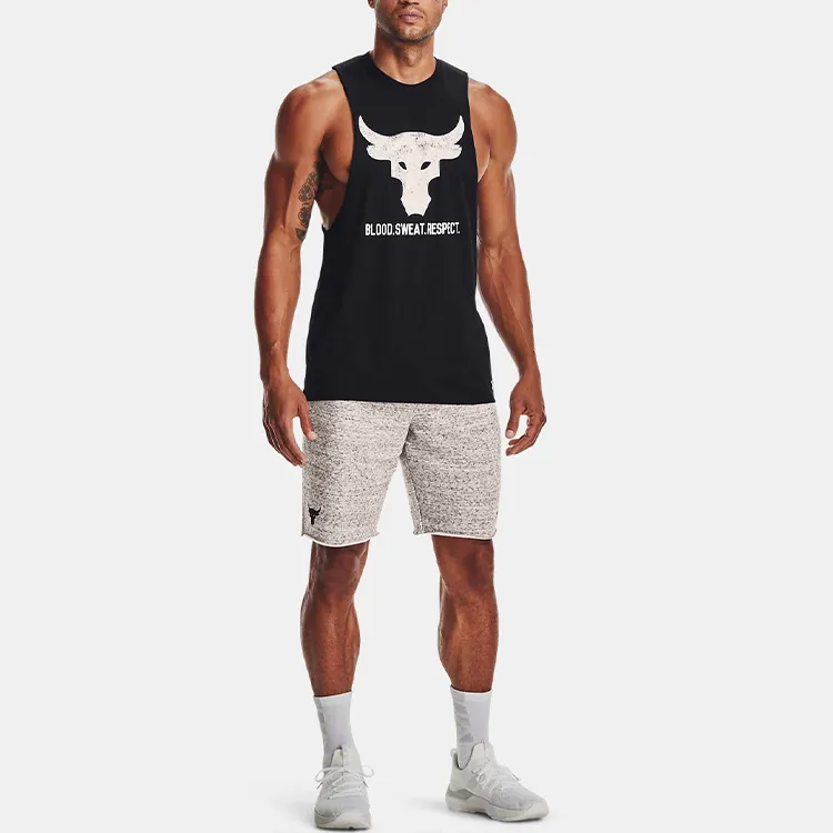 Under Armour Project Tank Tops Men's Black-4