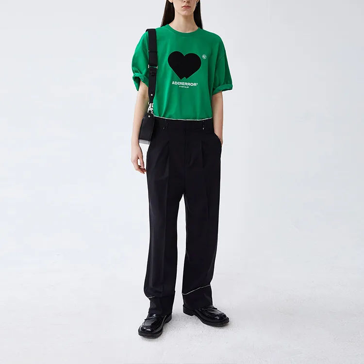 ADER ERROR T Shirts Unisex Green-2