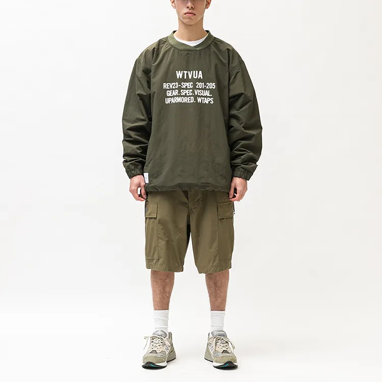 WTAPS Text print Long sleeve Sweatshirt-2