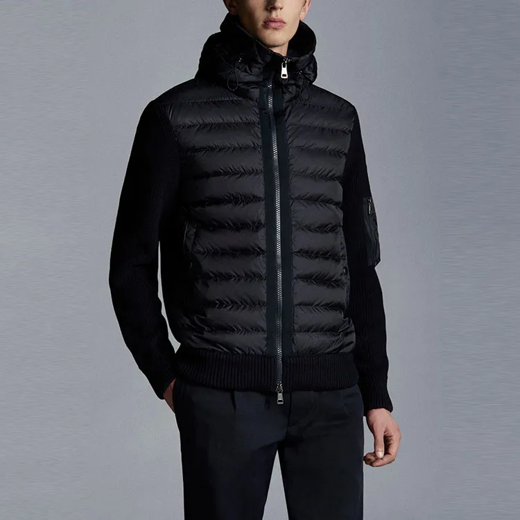 Moncler Down Jackets Men Dark Blue-2