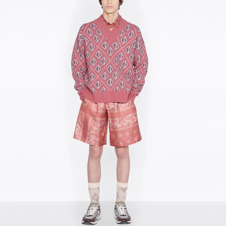 DIOR X Cactus Jack Sweater With Cd Diamond Motif-2