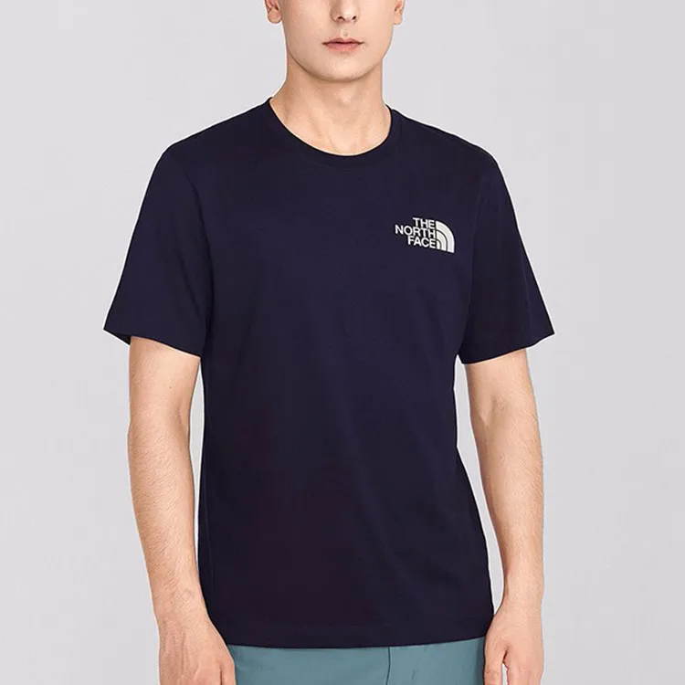 THE NORTH FACE T Shirt Unisex Navy Blue-3