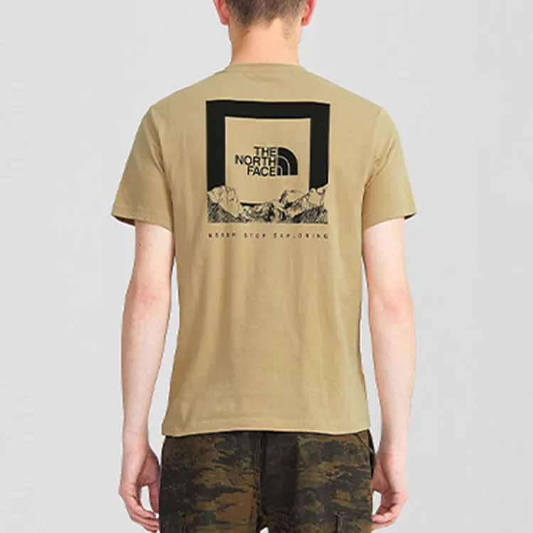 THE NORTH FACE Set in Sleeve T Shirt Unisex Khaki-3