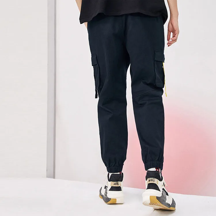 Anta Bastard Casual Pants Men's Black-4