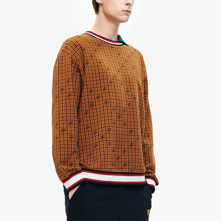 FILA MIHARA YASUHIRO Collaboration Collection Sweatshirt Men's Walnut Brown-3