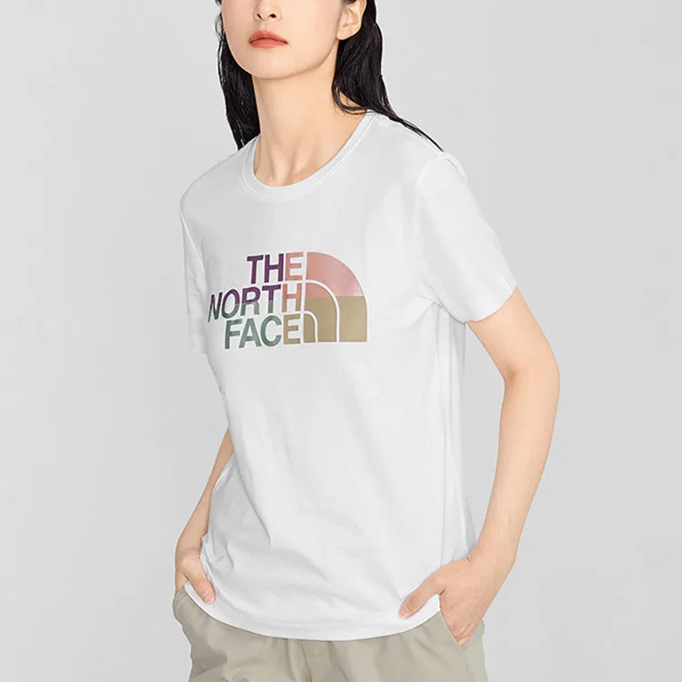 THE NORTH FACE Set in Sleeve T Shirt Women's White-3