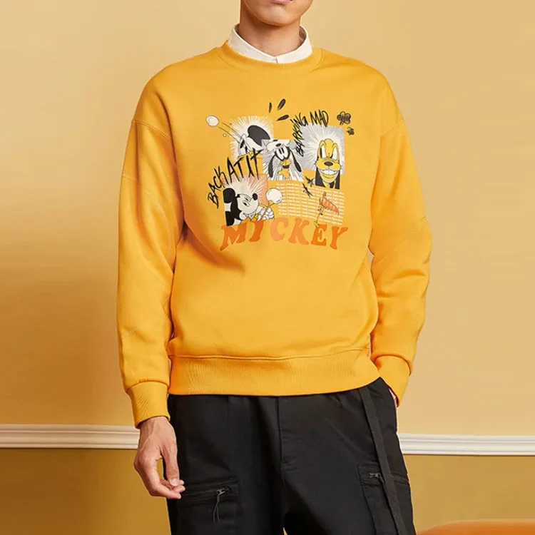 Disney X LINING Disney Sweatshirts Unisex Yellow-2