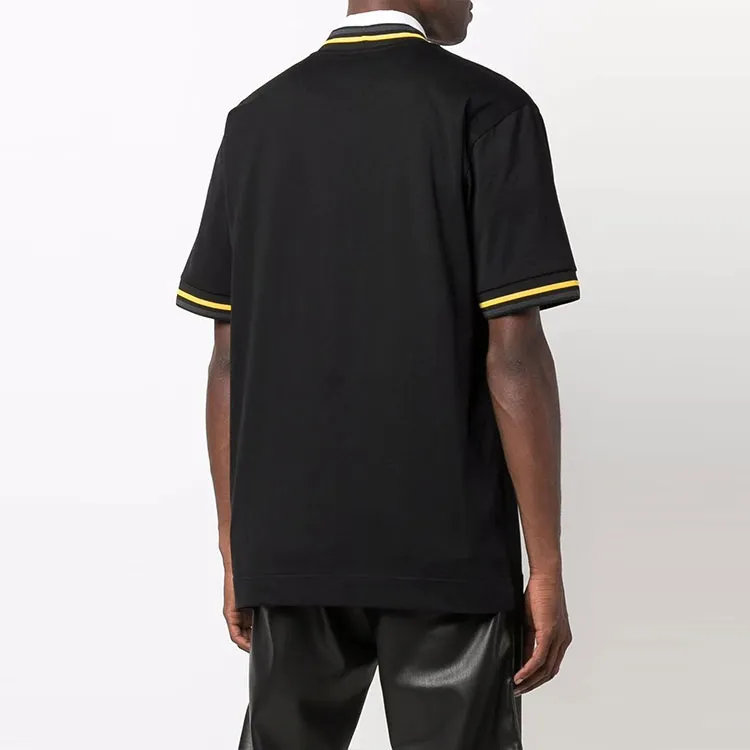 FENDI T Shirts Men Black-4