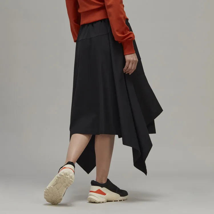 Y 3 Casual Long Skirts Women's Black-2