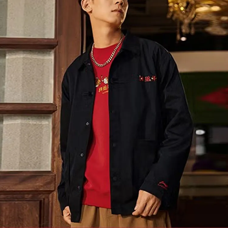 LINING Sports Life Collection Jackets Men Black-3