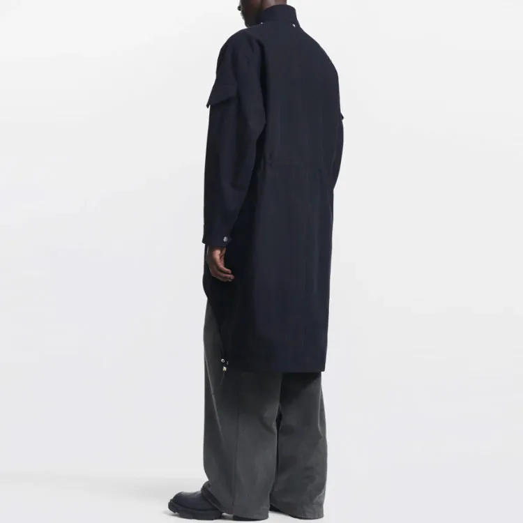 DION LEE Coats Unisex Black-2