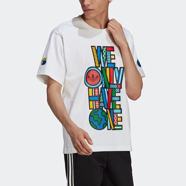 Adidas Originals T Shirt Men's White-4
