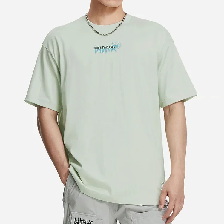 LiNing Badfive T Shirt Unisex Foam Green-2