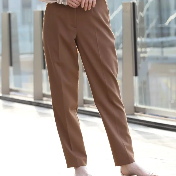 Beams Casual Pants Women's Camel-2