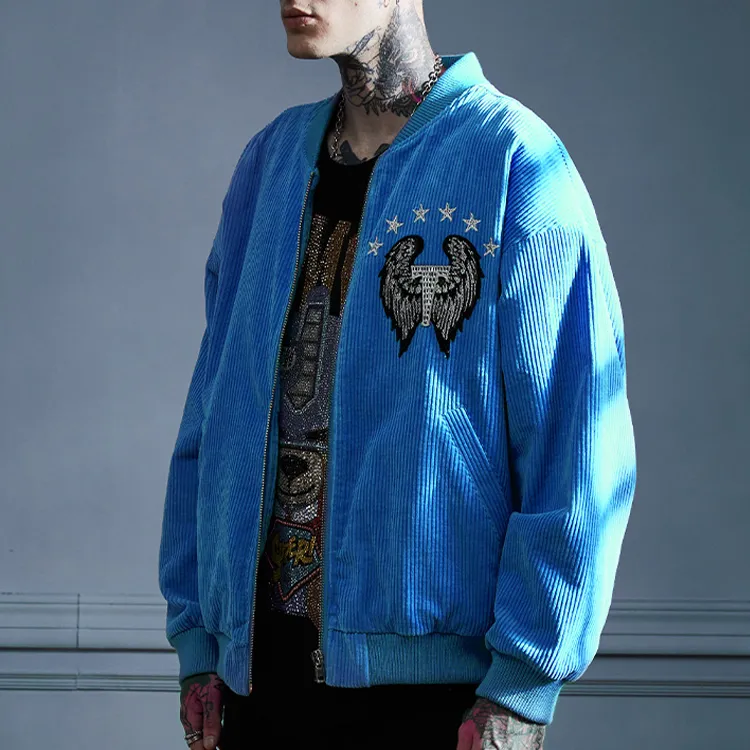 TCH Jackets Men Blue-3