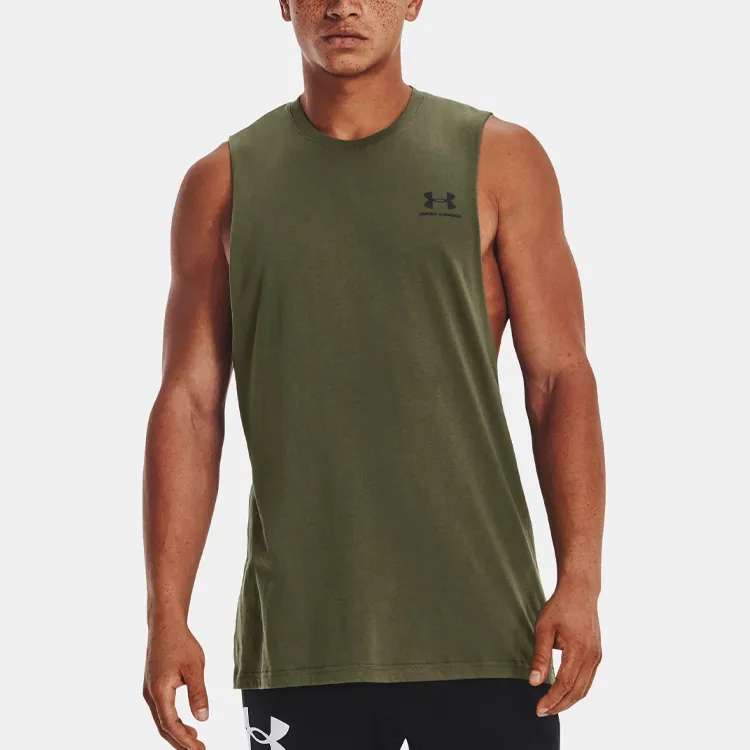 Under Armour Tank Top Men's Green-3