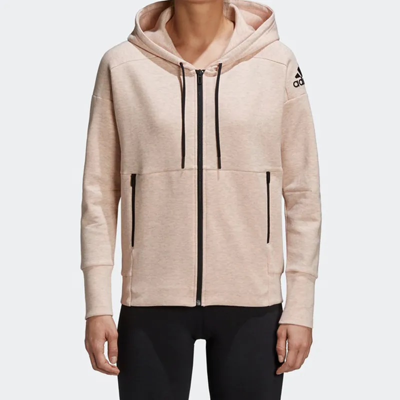 Adidas Jackets Women's Hazy Coral Pink-4