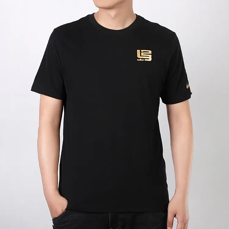 Nike T Shirts Men Black-2
