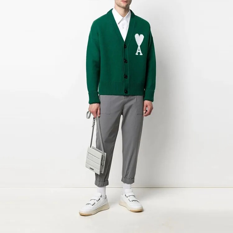 AMIPARIS Sweaters Unisex Green-1