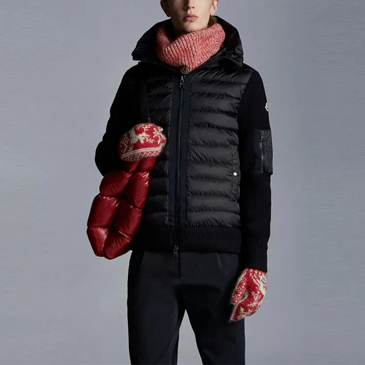 Moncler Down Jackets Men Dark Blue-1