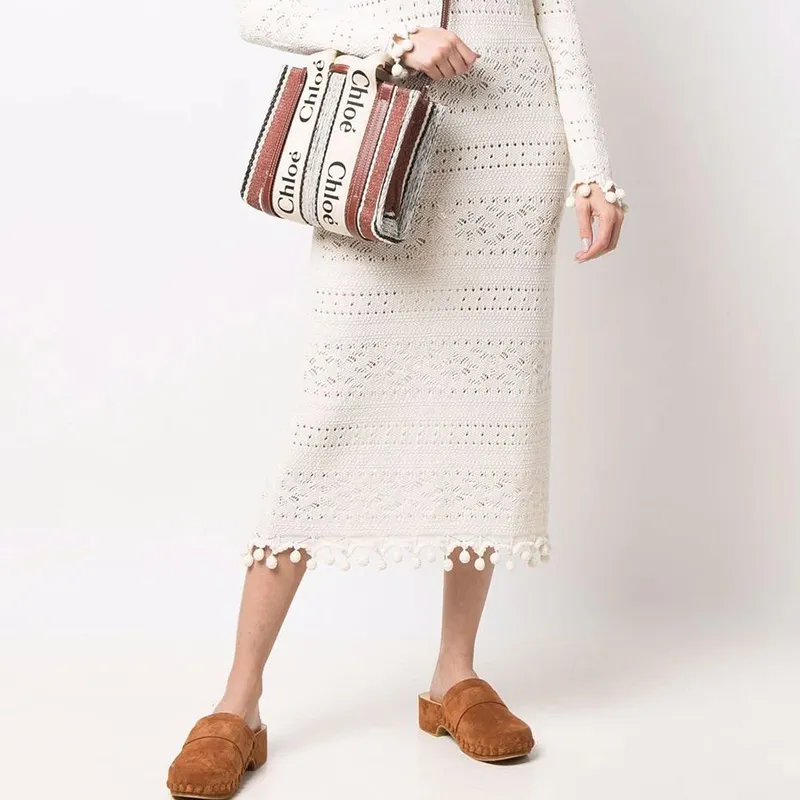 Chloe Woody PU Handbag Women's Multicolor-6