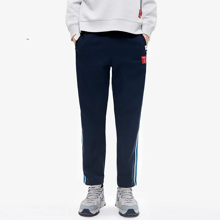 Mihara Yasuhiro X FILA MIHARA YASUHIRO Collaboration Collection Knitted Sweatpants Men Preppy Blue-2