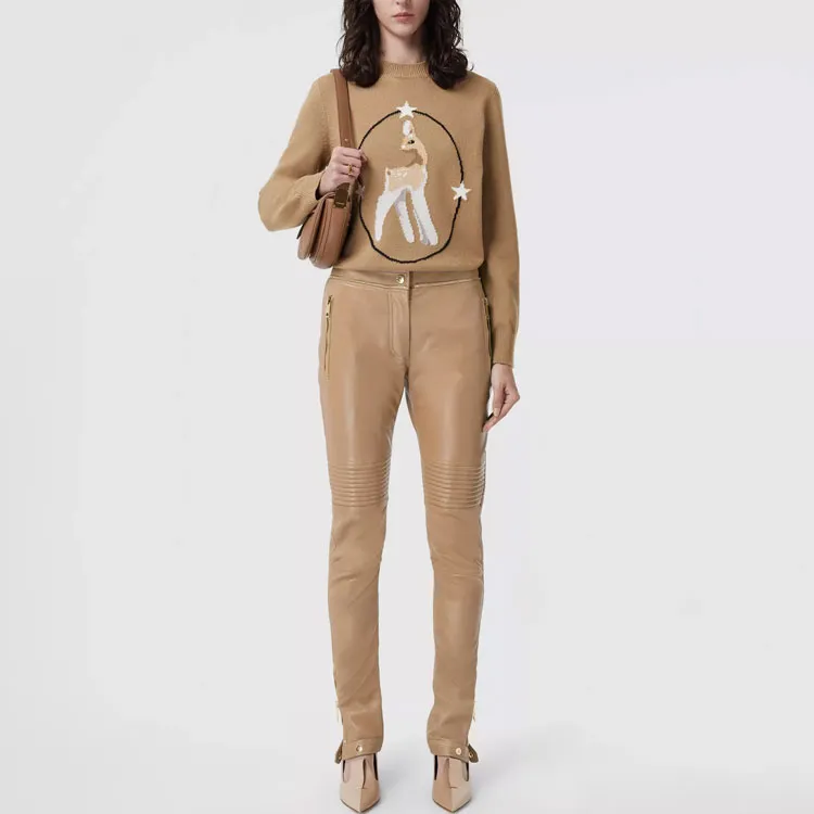 Burberry SS22 Sweater Women's Camel-1