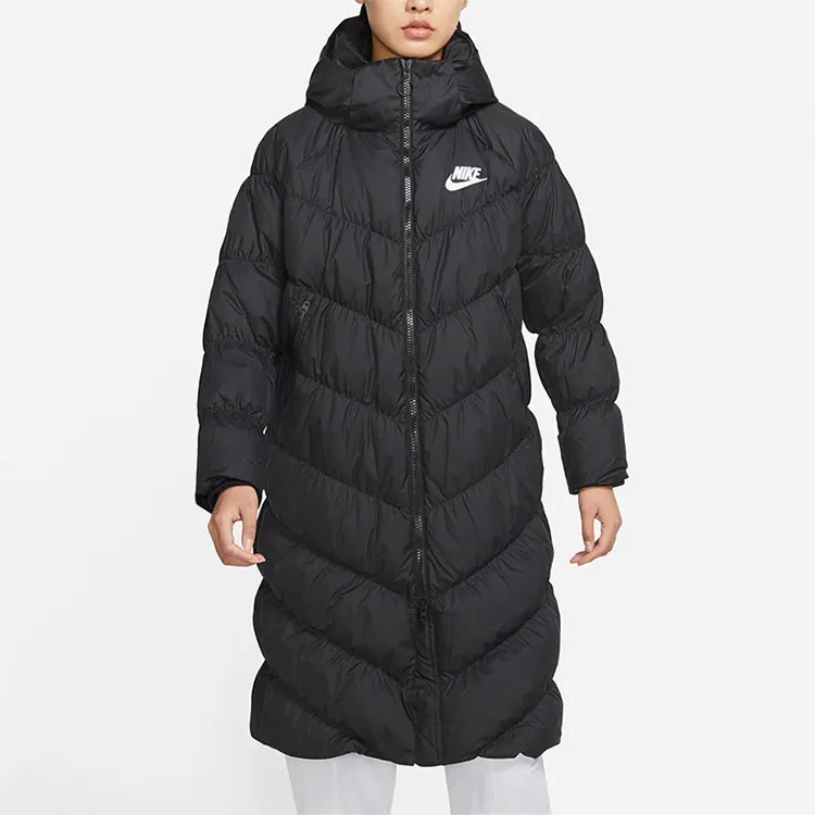 Nike Down Jackets Women's Black-4