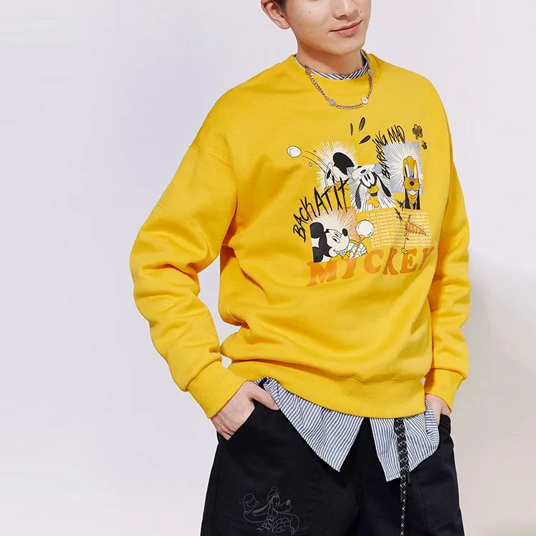 Disney X LINING Disney Sweatshirts Unisex Yellow-3