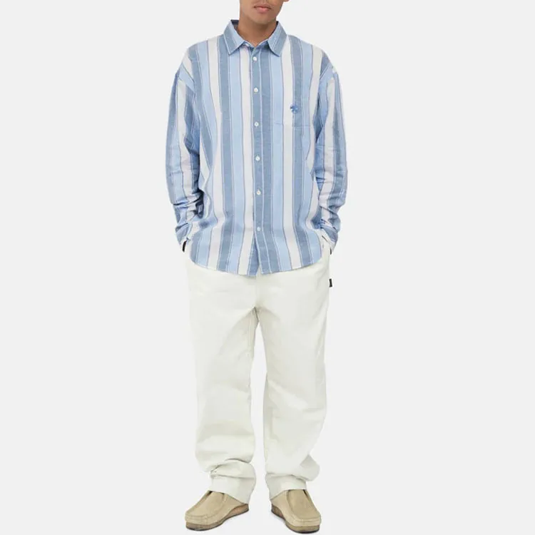 Stussy Wide Striped Shirt-2