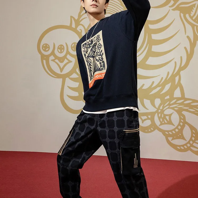 Anta Life Collection Sweatshirt Unisex Black-3