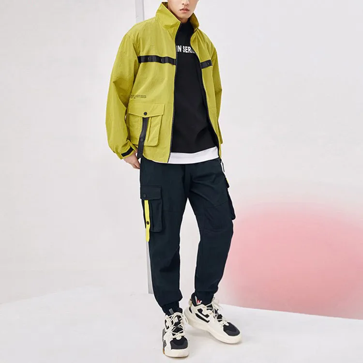Anta Life Collection Jacket Men's Bright Yellow-2