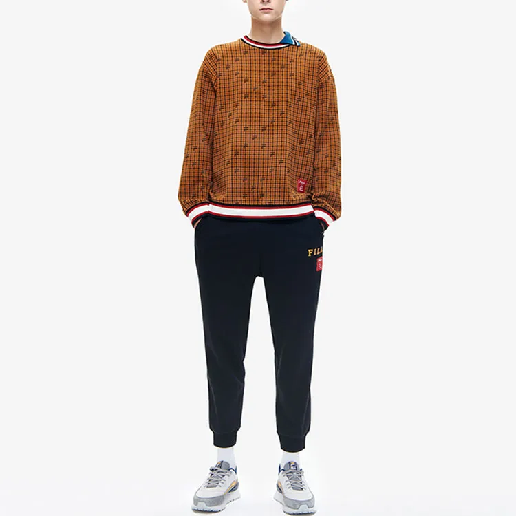 FILA MIHARA YASUHIRO Collaboration Collection Sweatshirt Men's Walnut Brown-2