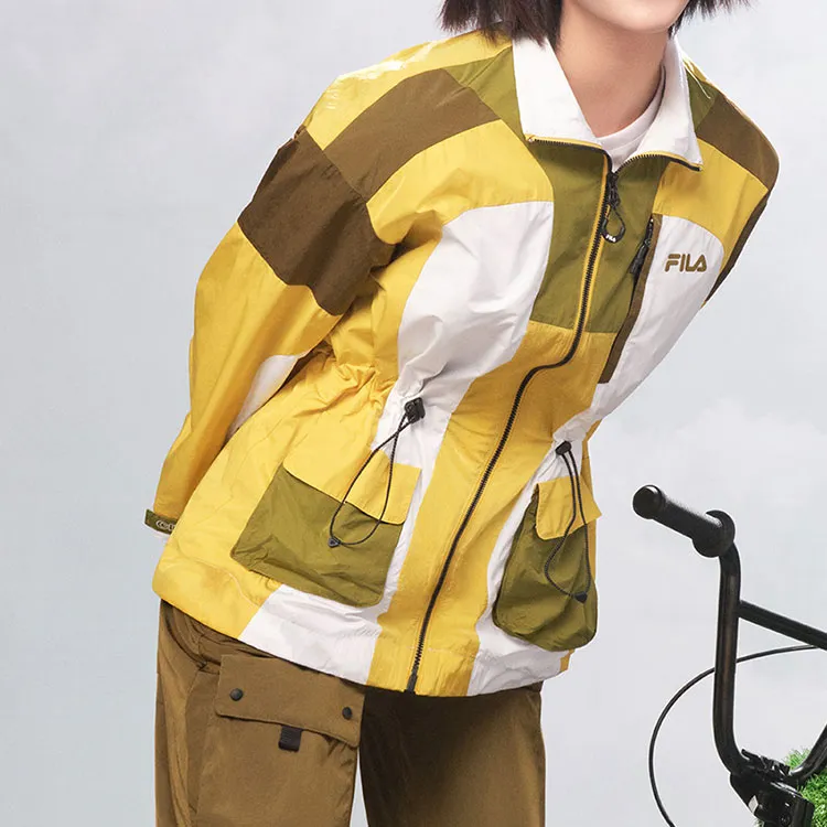 FILA FUSION Jackets Women's Maneffi Yellow-2