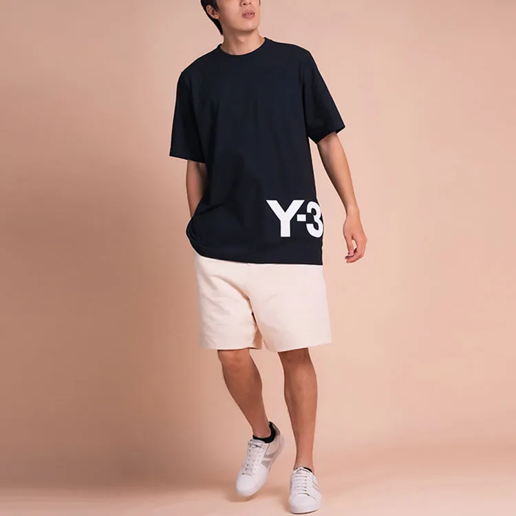 Y 3 T Shirts Men Black-4