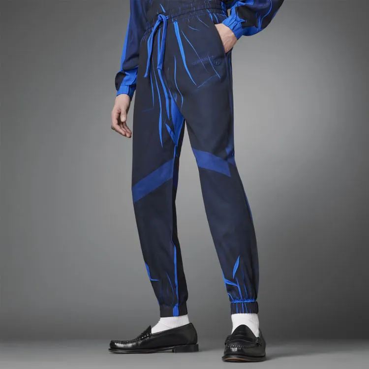 Adidas Originals Blue Version Collection Knitted Sweatpants Men's Blue-4