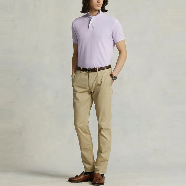 Polo Ralph Lauren Polo Shirt Men's Light Purple-1