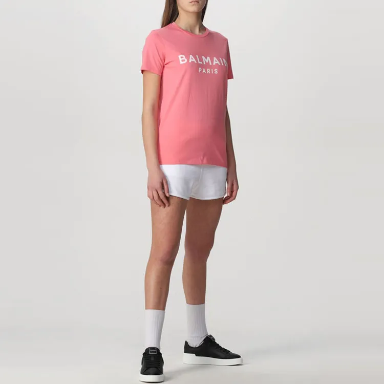 BALMAIN T Shirts Women's Pink-2