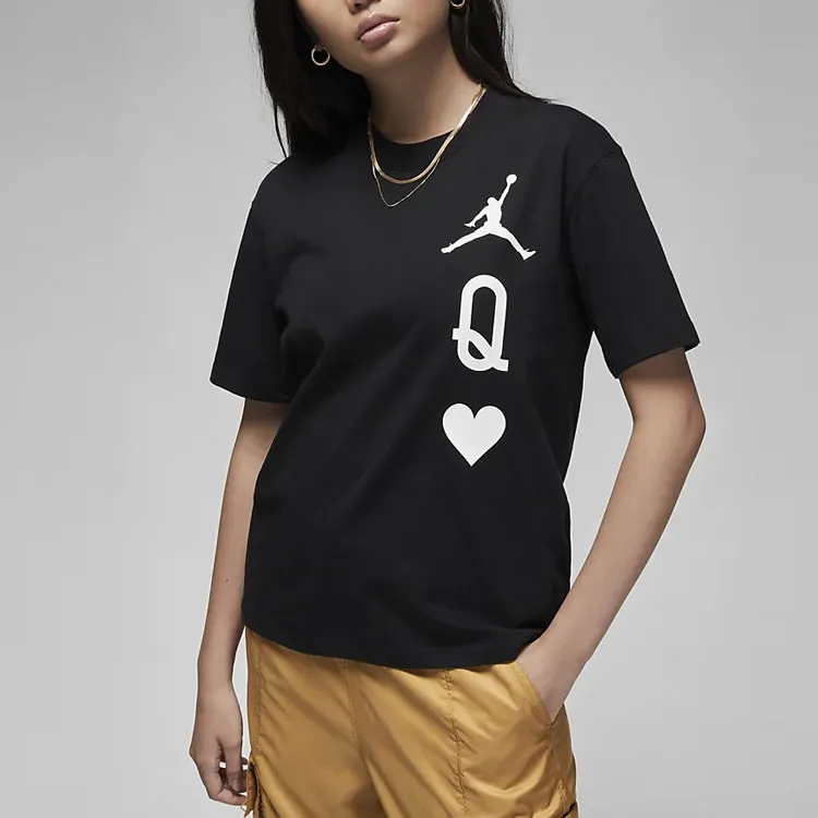 Jordan Regular T Shirt Women's Black-3