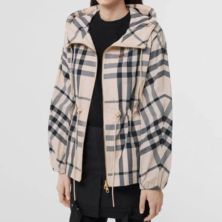Burberry Jackets Women's Brown-4
