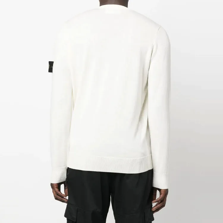 STONE ISLAND Compass badge Wool Jumper-3