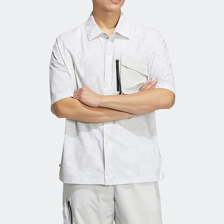 Adidas Originals Shirts Men Light Gray-1