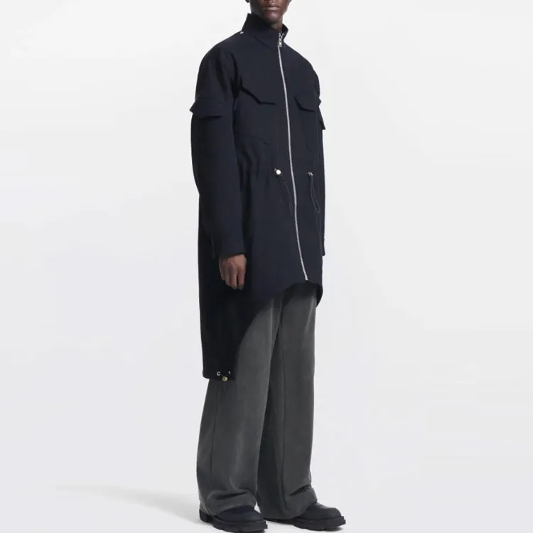 DION LEE Coats Unisex Black-1
