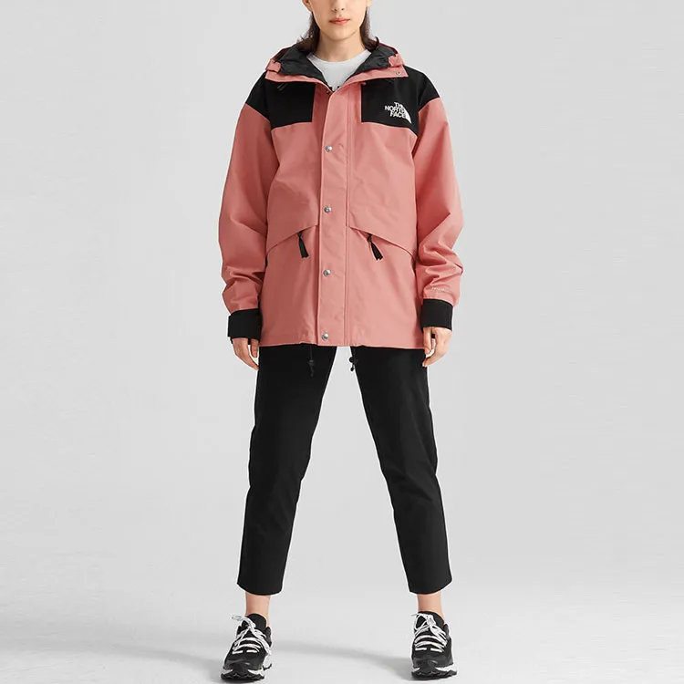 THE NORTH FACE 1986 Series Water Resistant Windproof Breathable Windbreaker Jacket Unisex Pink-2
